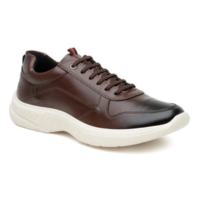 Tênis Casual Masculino  Sintético, cor marrom