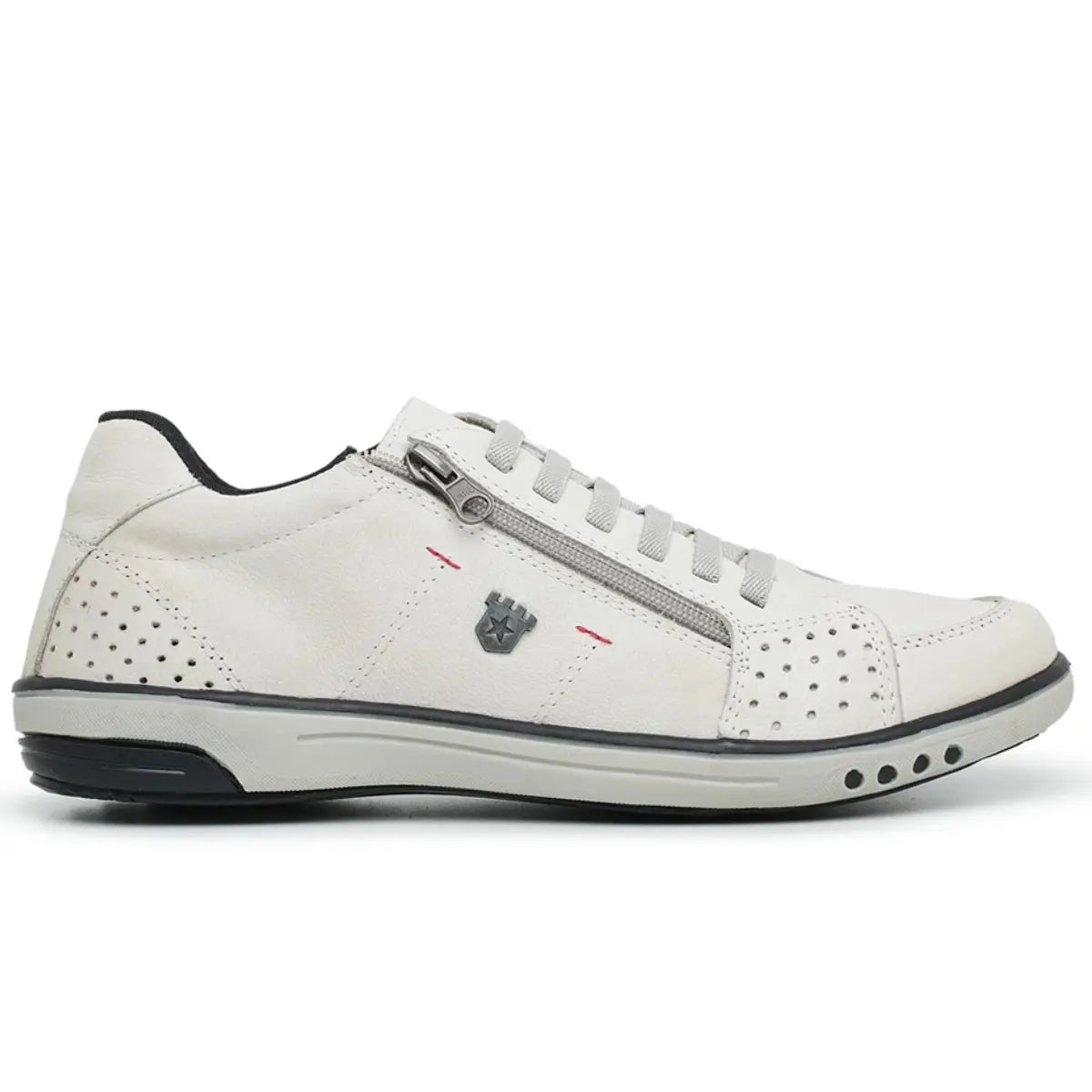 Sapatenis Masculino Calce Facil Branco