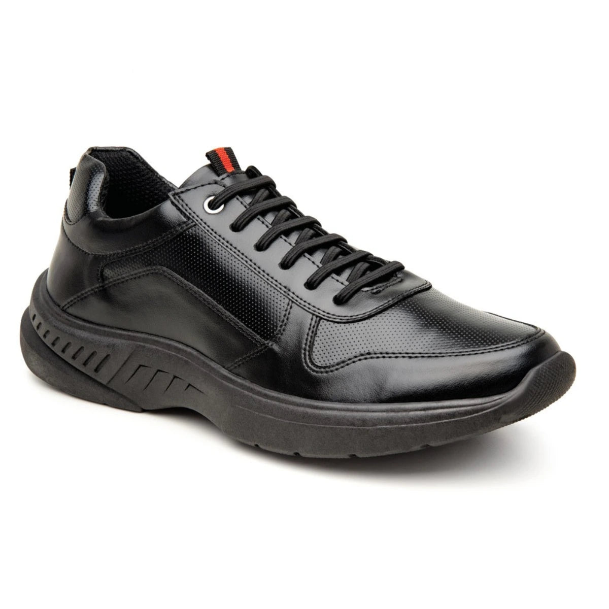 Tênis Casual Masculino Sintético, cor all black