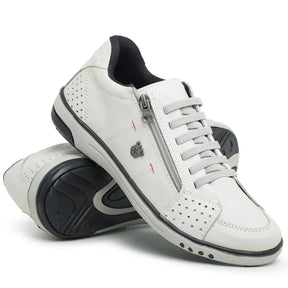 Sapatenis Masculino Calce Fácil casual branco