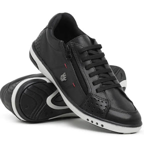 Sapatenis Masculino Calce Fácil casual preto