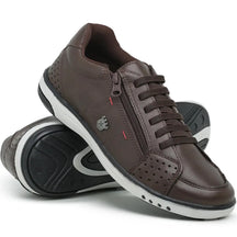 Sapatenis Masculino Calce Fácil casual marrom