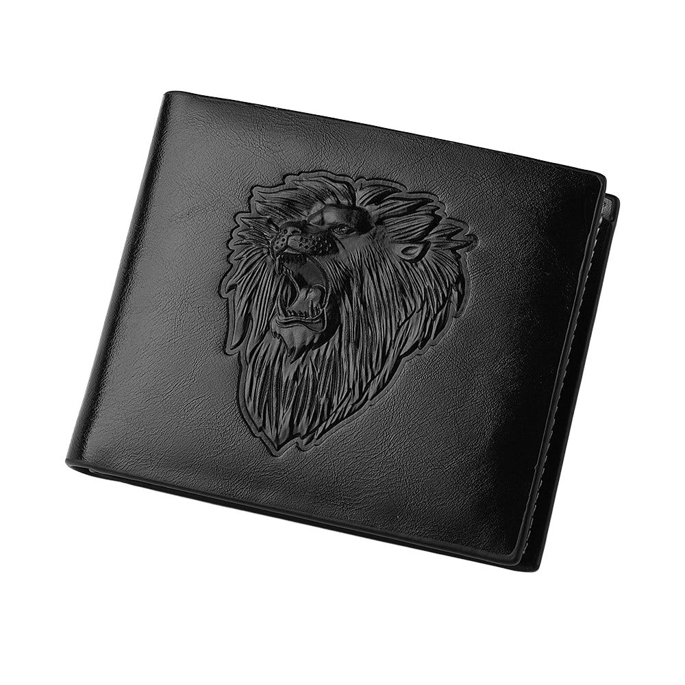 Carteira Masculina Couro Slim | Dom Polo Lion