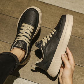 Tênis Masculino Casual Premium | Dom Polo Golden Crown