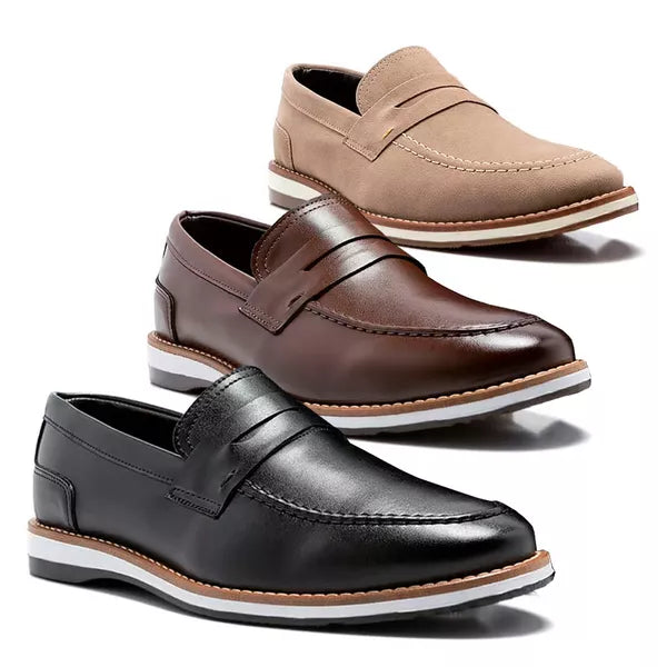 Kit 3 Pares de Sapato Social | Dom Polo Magistral [PAGUE 2 LEVE 3]